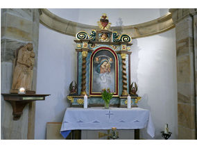 Maigottesdienst in der Weingartenkapelle (Foto: Karl-Franz Thiede)